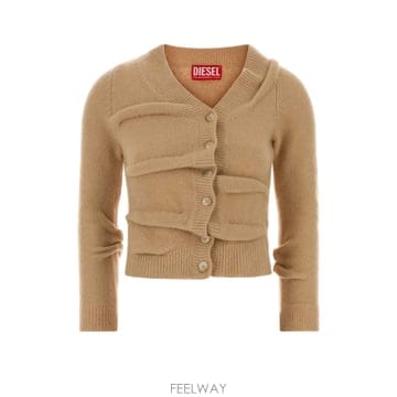 [X45]디젤 A253950BFBB 1BJ 여성 셔츠 남방 반팔 긴팔 블라우스 Beige stretch wo