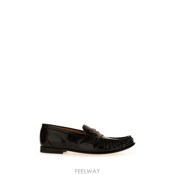 FENDI [W63]��� 8D910469F F0QA1 ���� ��ȭ ���� �� ��ī�� Mocassino in pelle ne[W63]��� 8D910469F F0QA1 ���� ��ȭ ���� �� ��ī�� Moc