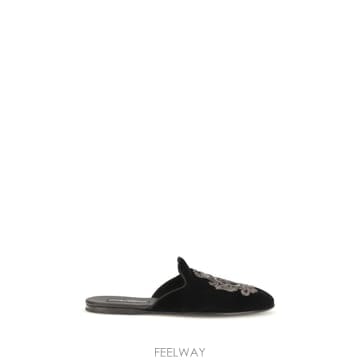 Dolce&Gabbana [K68]��ü�ذ��ٳ� A80310AO249 8B979 ���� ���� ������ �ø��ö� ���� Velvet Slipp[K68]��ü�ذ��ٳ� A80310AO249 8B979 ���� ���� ������ 