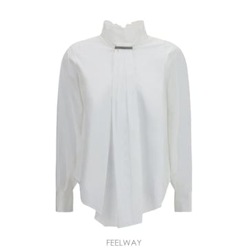 [K68]브루넬로 쿠치넬리 M0091B1G04 C159 여성 셔츠 남방 긴팔 반팔 블라우스 Blouse wi