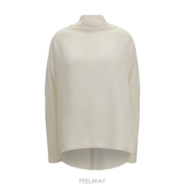 [K68]토템 264WRT0738FB0816 116 여성 셔츠 남방 긴팔 반팔 블라우스 Cowl neck B
