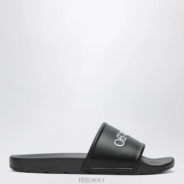 26 S/S 오프화이트 블랙 BOOKISH 슬라이더 WITH 로고 O B0052031388