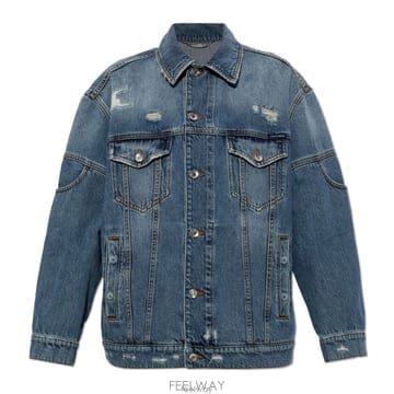 26 FW 돌체앤가바나 빈티지 이펙트 데님 자켓 S9001 F9U77DG8PR5