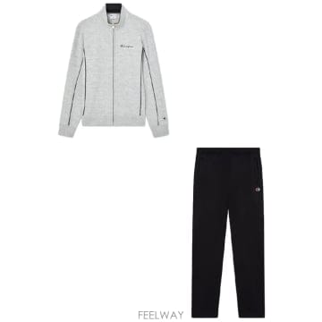 Champion CHAMPION TUTA UOMO ���� SCRIPT 221787EM037GRIGIO TP581665821CHAMPION TUTA UOMO ���� SCRIPT 221787EM037GRIGIO TP581