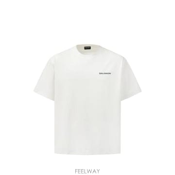 살로몬 남성 프라이머리 크롭 숏 슬리브 티셔츠 WHT