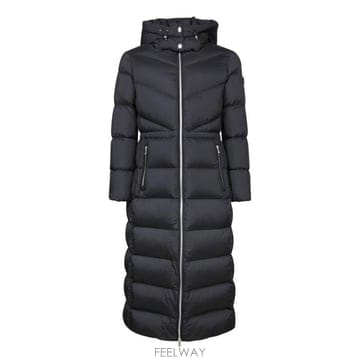 26FW 무스너클   여성 롱 패딩 자켓 M35LP241 292 Black BPG