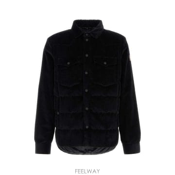 25FW 몽클레어   남성 그레노블 젤트 셔츠 자켓 K20971G0001054AL0 999 Black BPG