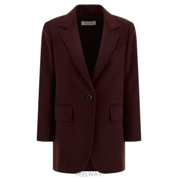 25FW 막스마라   여성 ARICCIA 아리차 싱글 브레스티드 테일러드 블레이저 자켓 25210462436