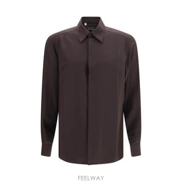 26FW 돌체앤가바나 긴팔 셔츠 G5LV4TGK522 M0696 BROWN