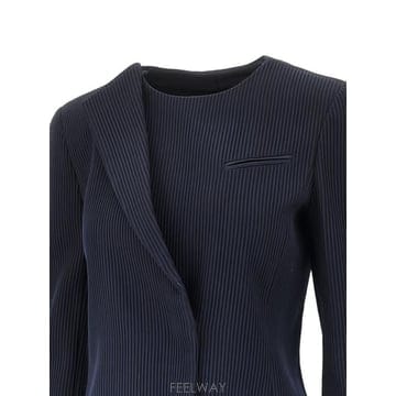26FW 엠포리오 아르마니 수트 자켓 EW004279 AF24424UB102 INK