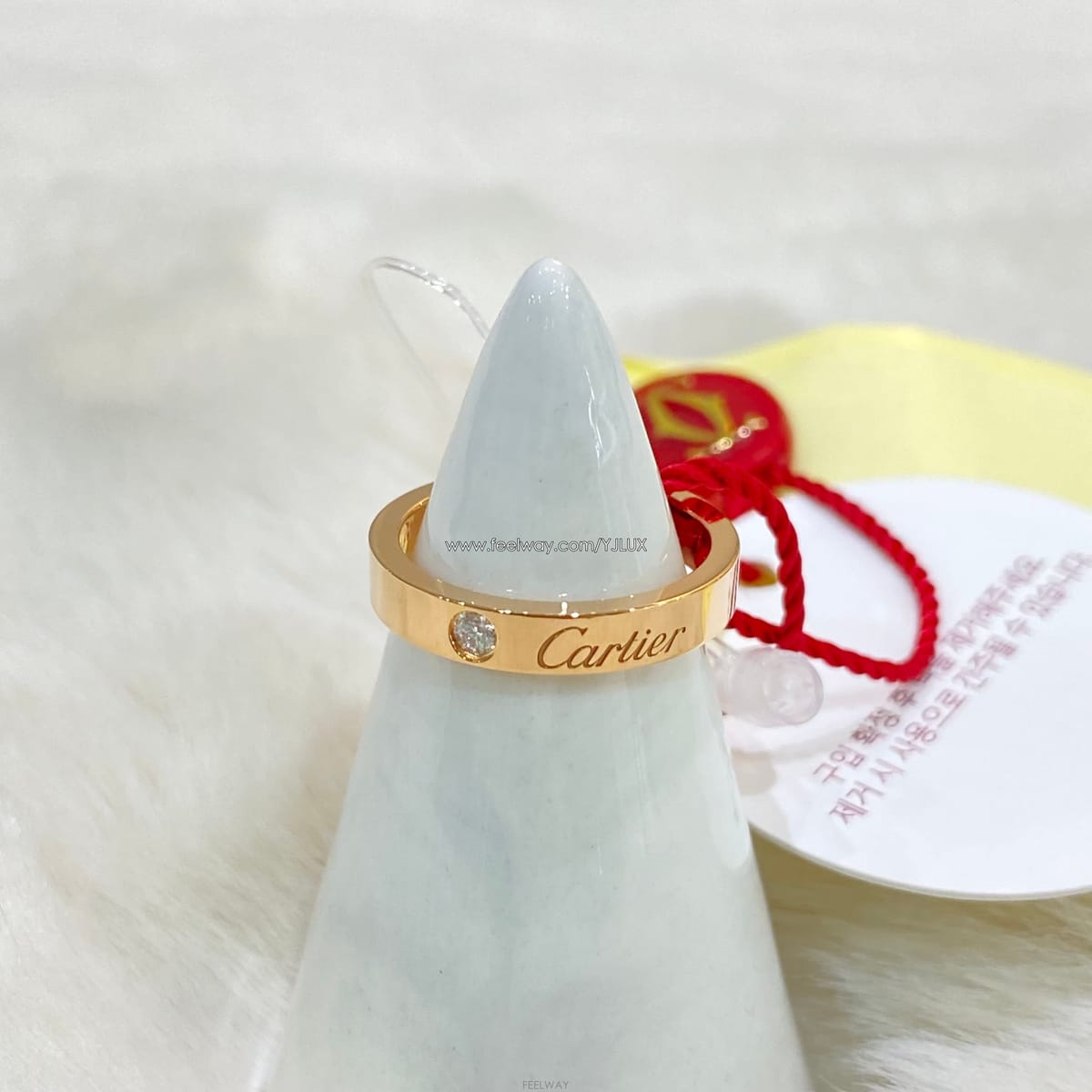 Cartier [�̻��] ��쿡 46 C�帵 1P ���̾� 3mm ��ũ��� ���� Y39546[�̻��] ��쿡 46 C�帵 1P ���̾� 3mm ��ũ��� ����