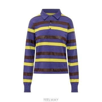 인더샵 JW ANDERSON JW 앤더슨 퍼플 폴로 셔츠