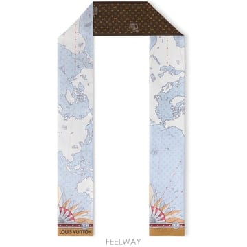 Louis Vuitton ���Ϲ߼� ���̺��� LV Map Bandeau���Ϲ߼� ���̺��� LV Map Bandeau