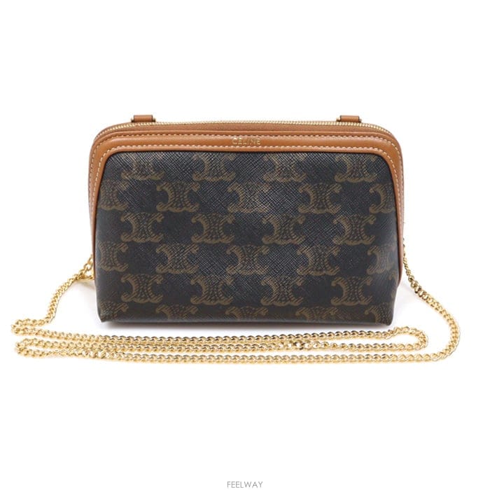CELINE Celine(������) 10E382CBX.04LU ���� Ʈ������ ĵ���� ź ����Ų ü�� Ŭ��ġ ũ�ν���Celine(������) 10E382CBX.04LU ���� Ʈ������ ĵ���� 