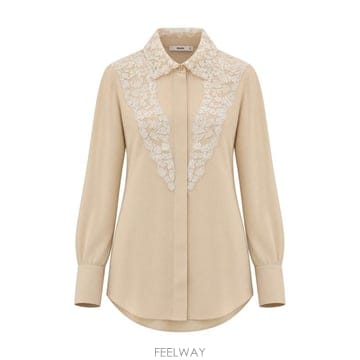 26FW 펜디 셔츠 FS8381B1UK F0NK9 Beige