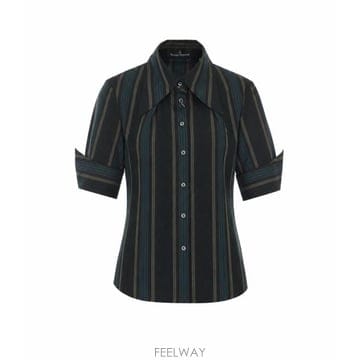 26FW 비비안웨스트우드 셔츠 15010066 W01NLM211 FOREST SHADOW