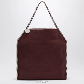 25 F/W 스텔라 맥카트니 토트백 백 베이비 벨라 라지 플럼 컬러  B0052321917