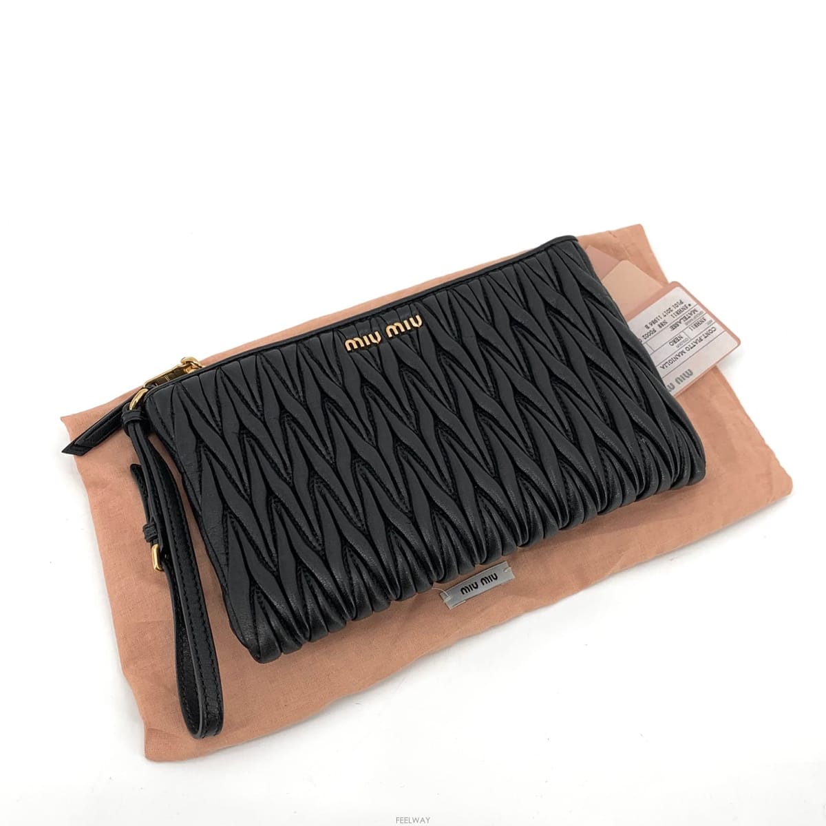 Miu Miu �̿�̿� ���׶�� ��Ʈ�� Ŭ��ġ �Ŀ�ġ 5NH811�̿�̿� ���׶�� ��Ʈ�� Ŭ��ġ �Ŀ�ġ 5NH811