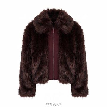 26FW 맥케이지 코트 NANNY C0954 BLACK GARNET