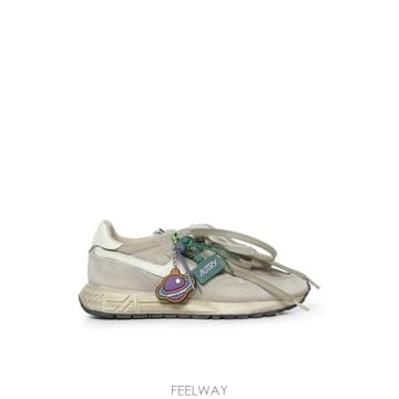 26FW 오트리 릴윈드 나일론 스웨이드 스니커즈 WVLW YG03 CHARME WHITE WOODSMOKE
