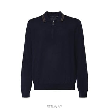 26FW 페이 폴로 티셔츠 NMMC1532270WJF 1151 BLUE