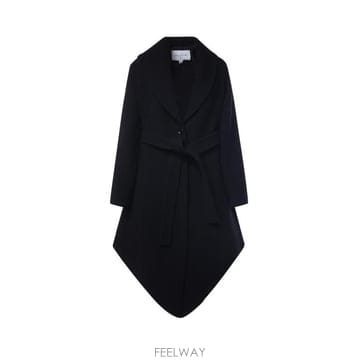 26FW 알라이아 코트 AA9M1241W141D 999 BLACK