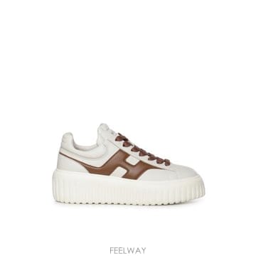 26FW 호간 스니커즈 HXW6450FE91LE9 02RK WHITE BROWN