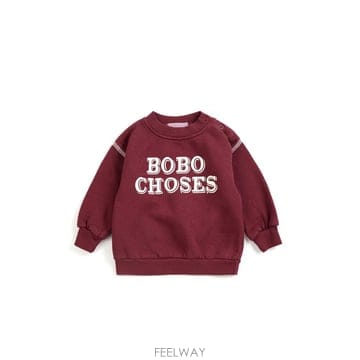 보보쇼즈 보보 CHOSES 엠보시드 맨투맨 (KIDS 상품) B22 B0302322133