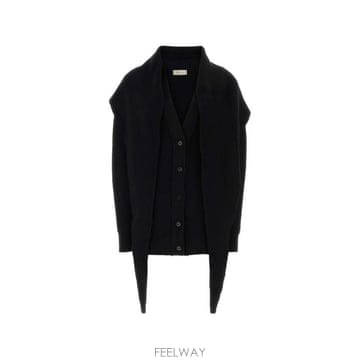 블루마린 가디건 NERO