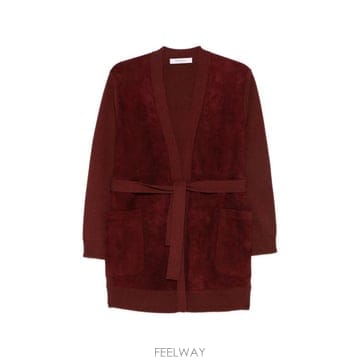 막스마라 가디건 BORDEAUX