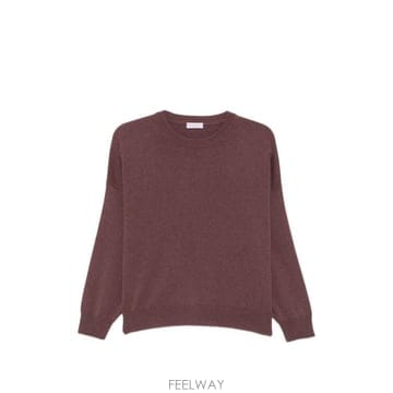 26FW 브루넬로 쿠치넬리 스웨터 M12244410 C9787 BORDEAUX