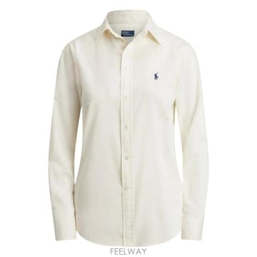 26FW 랄프 로렌 셔츠 211A92177 007 IVORY
