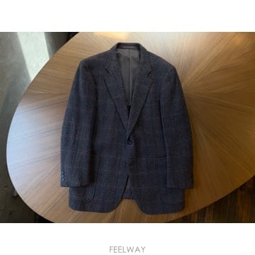 버버리 트위드 자켓 100