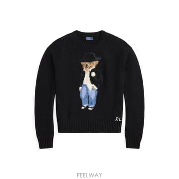 26FW 폴로 랄프로렌 스웨터 211B23918 001 NERO