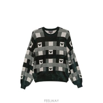 엠포리오 아르마니 로고 CREWENECK 스웨터 EW004692AF B0712322304