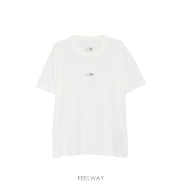 [S] 26FW 메종마르지엘라 MM6 박스로고 반팔 티셔츠 SH0GC0071 M20258 101