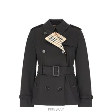 26FW 버버리 트렌치 코트 8135307 A1189 BLACK