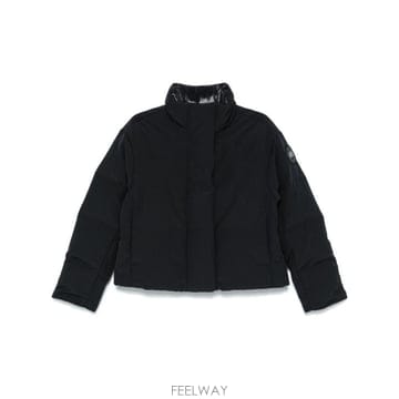 26FW 캐나다구스 그랜드뷰 크롭드 재킷 블랙 라벨 2266WB 9061 BLACK