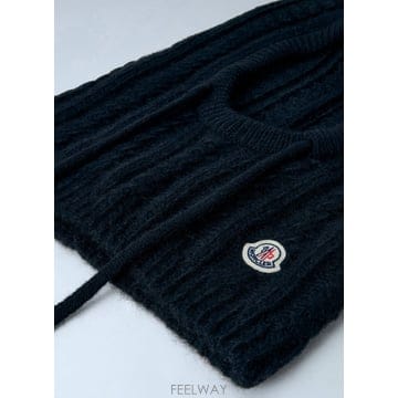 26 F/W 몽클레어 케이블 니트 바라클라바 L2093 3G00027 B0112321666