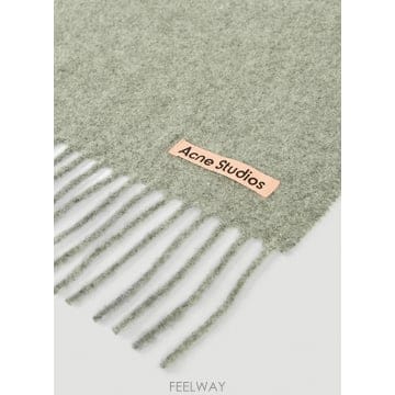 25 F/W 아크네 스튜디오 스키니 프린지 울 스카프 CA0218-9 B0110816312
