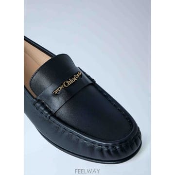 26 S/S 끌로에 레더 로퍼 CHC25A11SPI 001 B0111916139