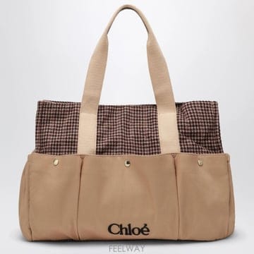 26 F/W 끌로에 체크 폴리에스테르 CHANGING 백 (KIDS  B0052306789
