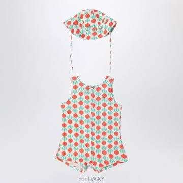 26 S/S 보보쇼즈 슬리브리스 ROMPER WITH RADISH 모 B0051950807