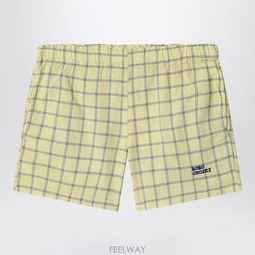 26 S/S 보보쇼즈 옐로우 쇼츠 WITH 체크 패턴 (KIDS )  B0051951892