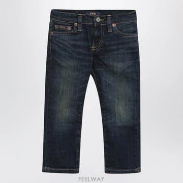 26 S/S 폴로 랄프로렌 다크 블루 WASHEDEFFECT 진 (K B0051979415