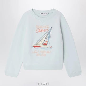 봉쁘앙 에롤 라이트 블루 맨투맨
