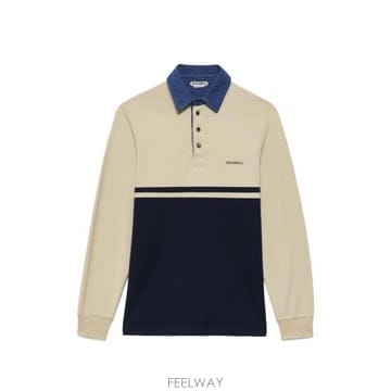 26FW JW앤더슨 폴로 티셔츠 JO0298 PG1938027 WHITE