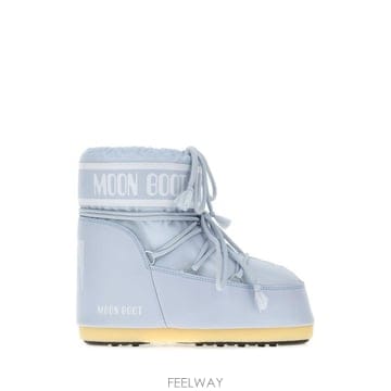 26FW 문부츠 아이콘 나일론 로우 부츠 1409340 K014 Light Blue