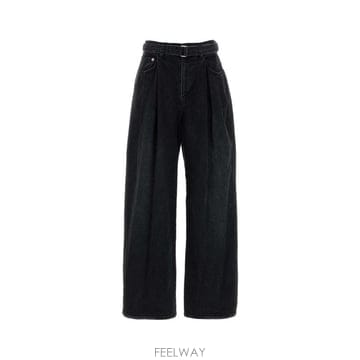 26FW 사카이 스트레이트 팬츠 2608732 001 Black