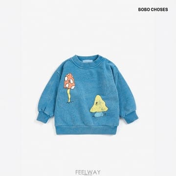 보보쇼즈 26FW Made in Spain 베이비 Mush Monster Duo 맨투맨 스웨터 B226AB059